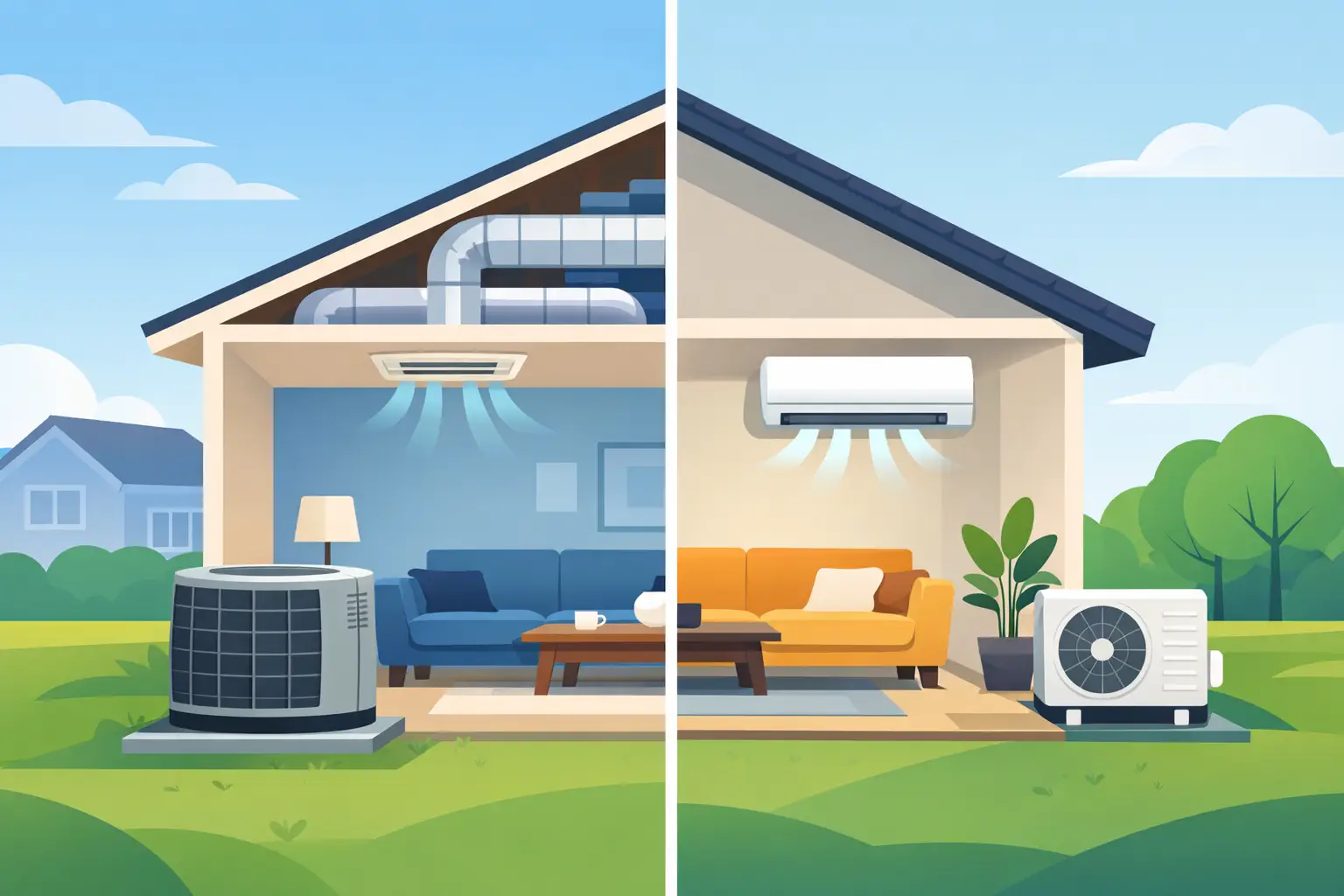 Central Air vs Mini Split: What Fits Your Home? — SMW Refrigeration & Heating, Tempe AZ