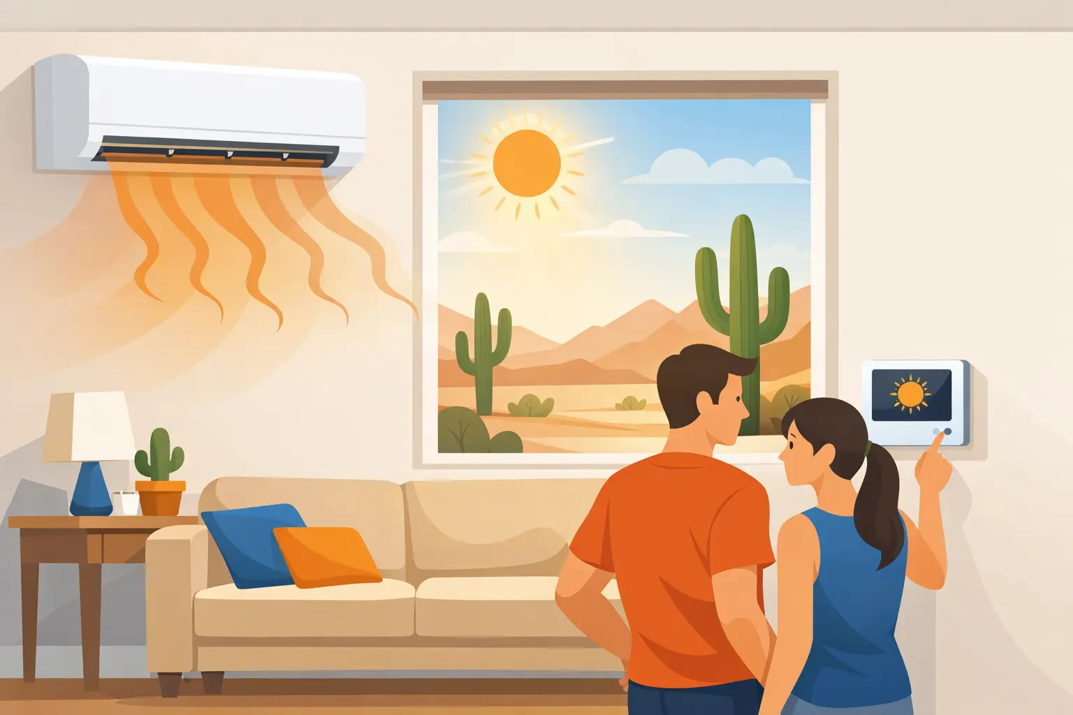 Why Is AC Blowing Warm in Your Arizona Home? — SMW Refrigeration & Heating, Tempe AZ