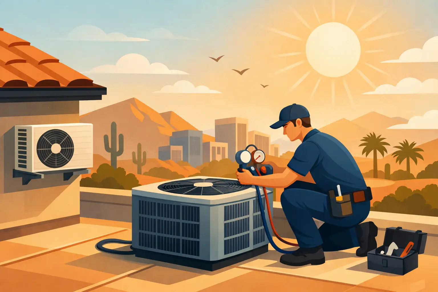 HVAC Tempe Service That Holds Up in Summer — SMW Refrigeration & Heating, Tempe AZ