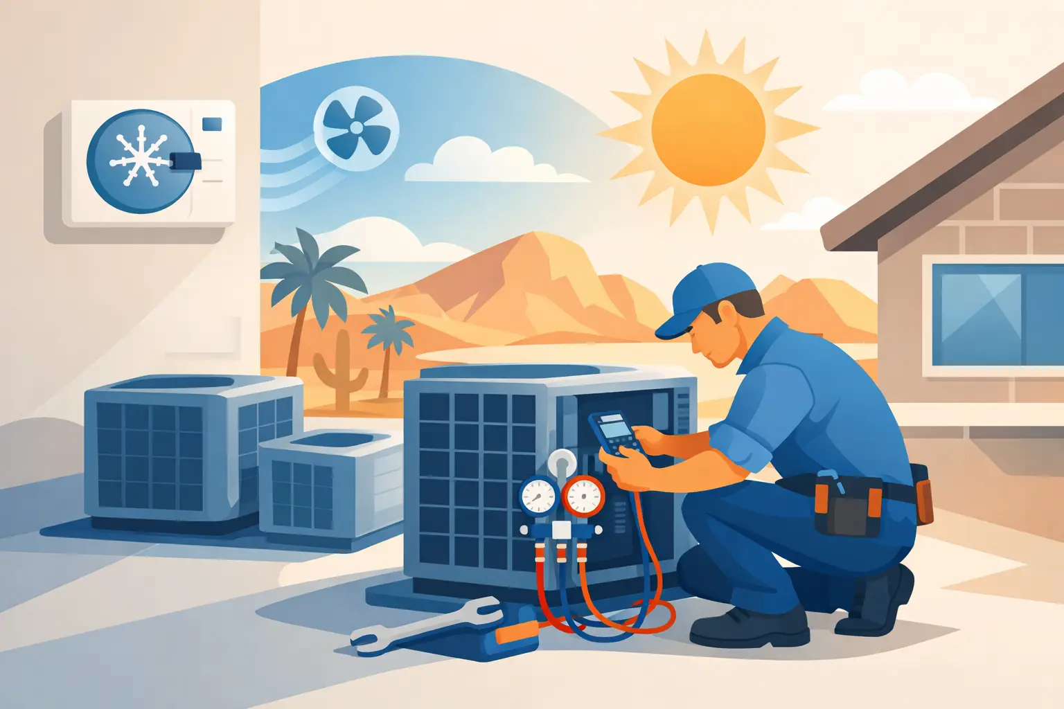 HVAC Tune Up Tempe for Reliable Summer Cooling — SMW Refrigeration & Heating, Tempe AZ