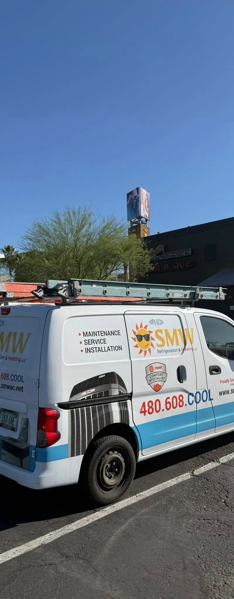 HVAC work by SMW Refrigeration & Heating in the Phoenix area